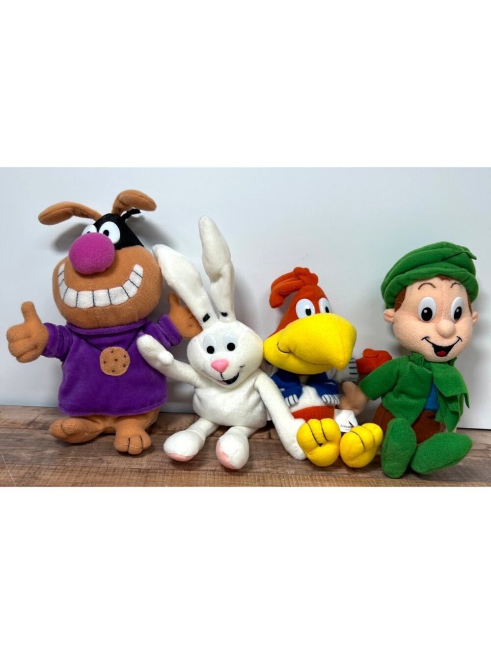 Vintage General Mills Breakfast Pals Beanbag Plush Lot of 4